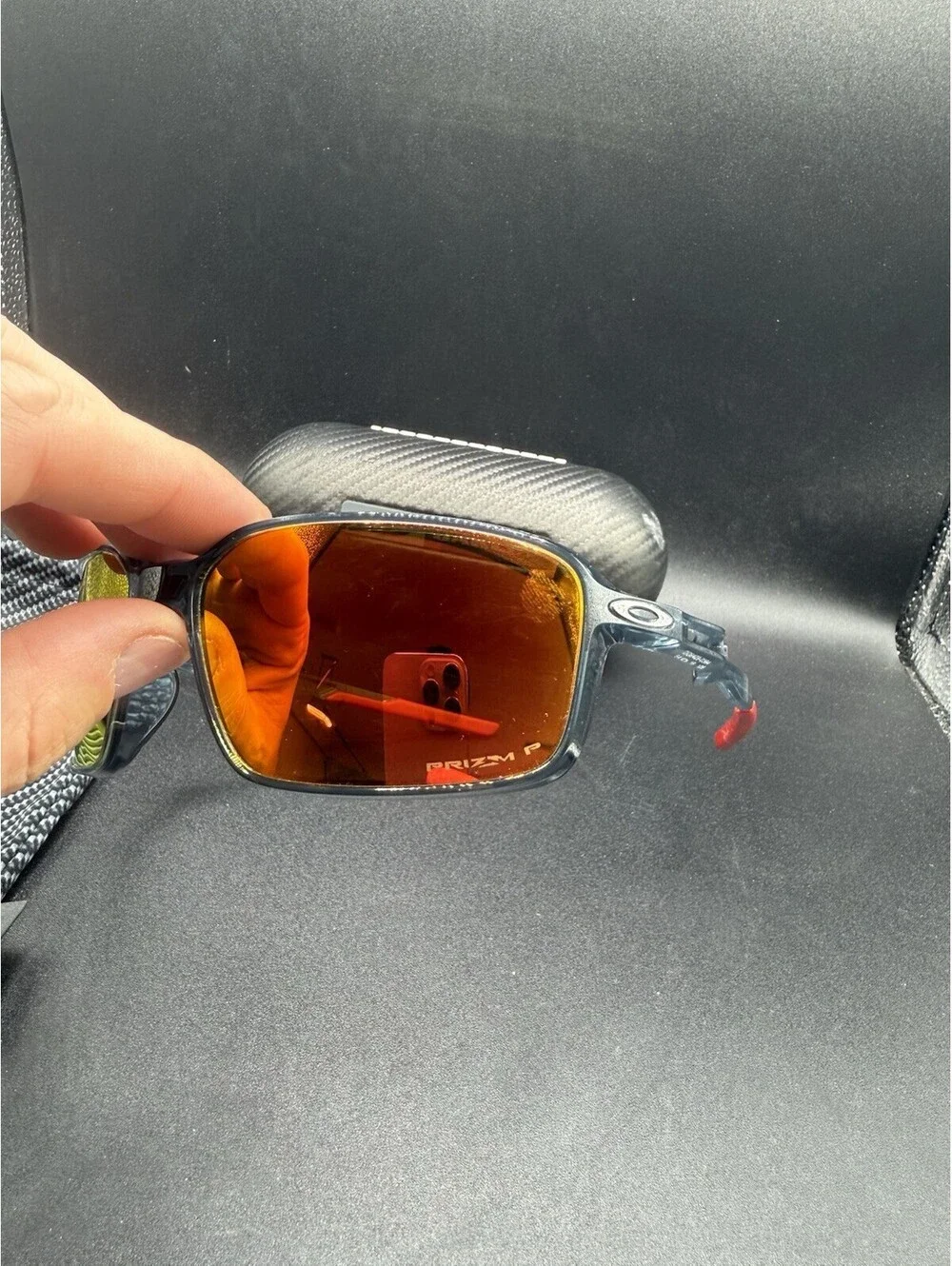 Oakley Siphon Crystal Black/Prizm Ruby Iridium Polarized  OO9429-0364